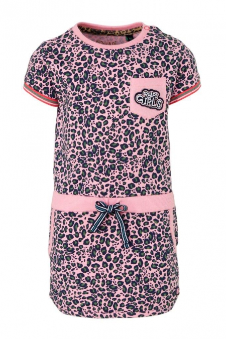 Intentie voertuig Chirurgie Quapi jurk Balou light pink leopard | Mini & More