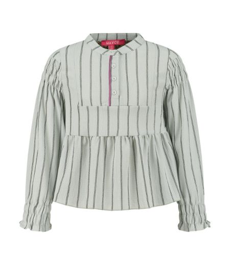 Mayce blouse stone gestreept (MCFW21-63)