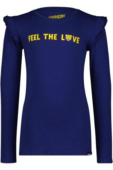 Louder! longsleeve Evi midnight blue