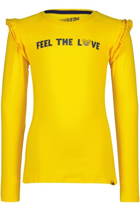Louder! longsleeve Evi yellow