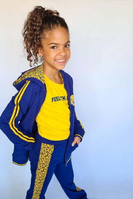 Louder! vest Zoe midnight blue (gevoerd)