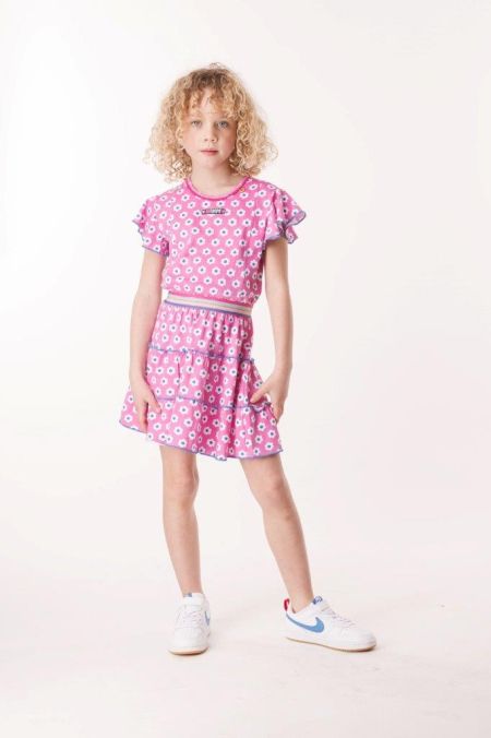 jurk Darla pink bloemen | Mini & More