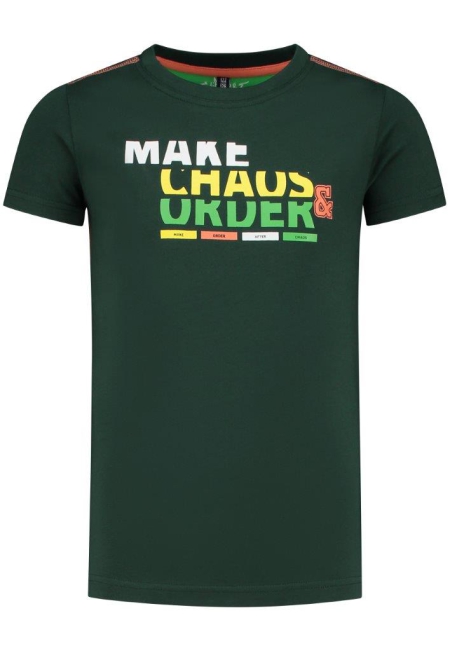 Chaos and Order shirt Gijs dark green