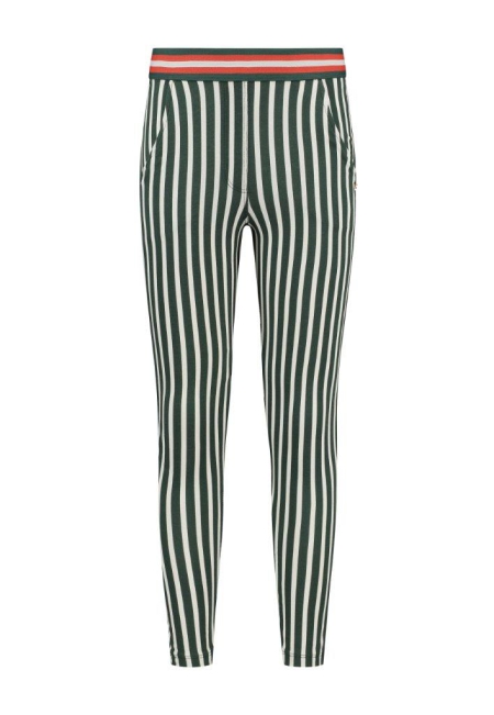 Chaos and Order broek Jolly green stripe