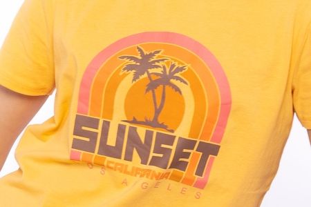 Louder! shirt Fedde mimosa sunset