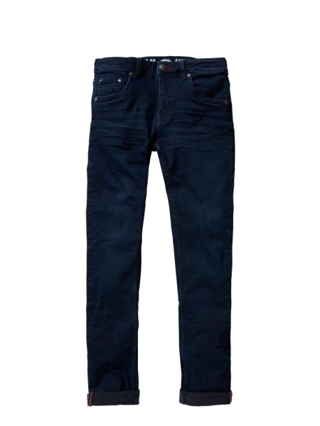 Petrol narrow jeans Nolan blue black (5812)