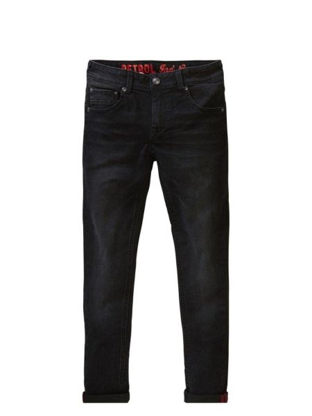 Petrol narrow jeans Nolan black stone (9705)