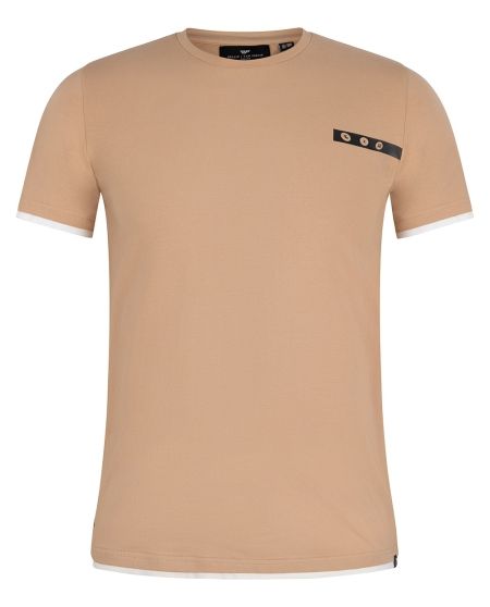 Rellix x Van Persie shirt sand (B3673)