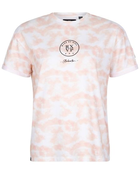 Rellix x Van Persie shirt tie dye dusty salmon (G3174)