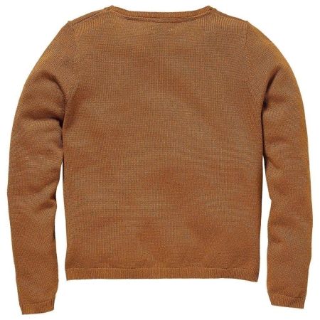 Levv knitted sweater Rilana brown caramel