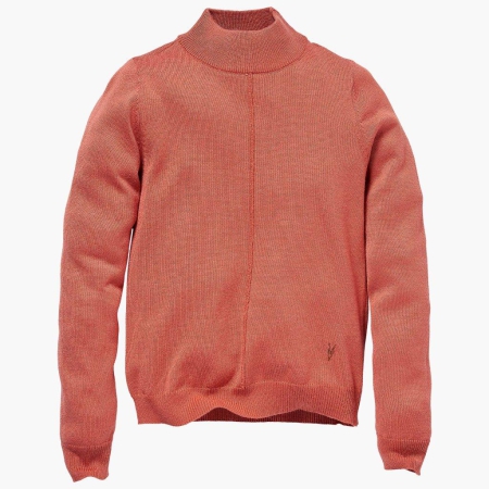 Levv knitted sweater Riva peach dark