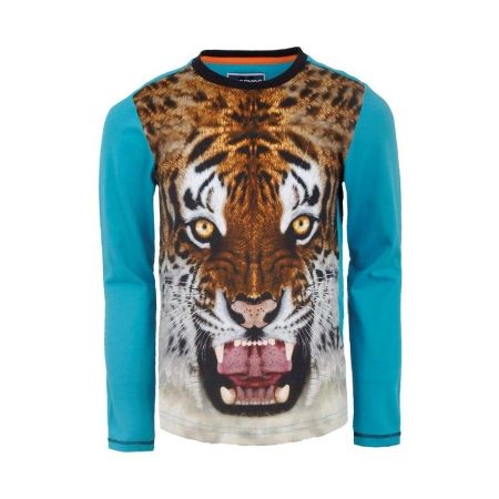 Legends22 longsleeve Luuk blue tile tijger (21-410)