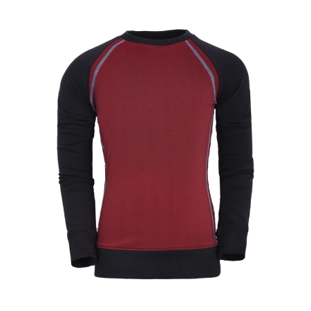 Unrealba6 sweater red black (21W-030)