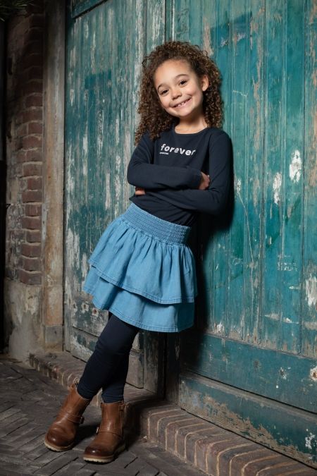 Lovestation22 longsleeve Loes dark blue (B22-836)