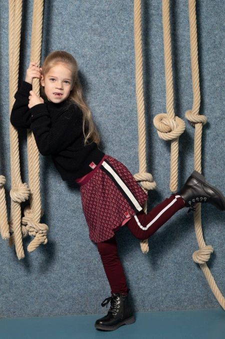 Nais knitted pullover Odessa black (B22-539)