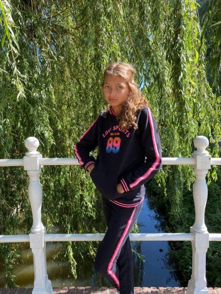 Louder! sweatpants Britt black