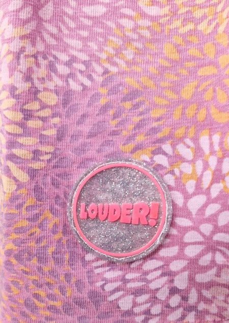 Louder! jurk Veerle orchid fireworks