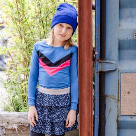 Louder! longsleeve Nova steel blue