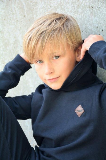 Louder! hoodie Ties black