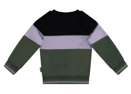 Vinrose sweater black lila (GW22SW022)