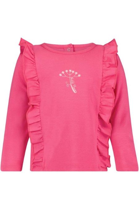 4President longsleeve Gertha neon pink