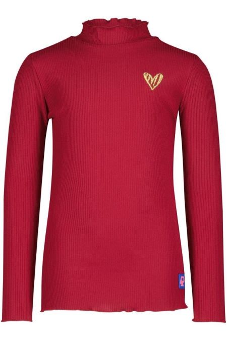 4President rib longsleeve Vaya burgundy