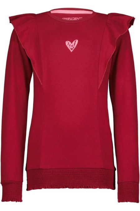 4President longsleeve Violetta burgundy