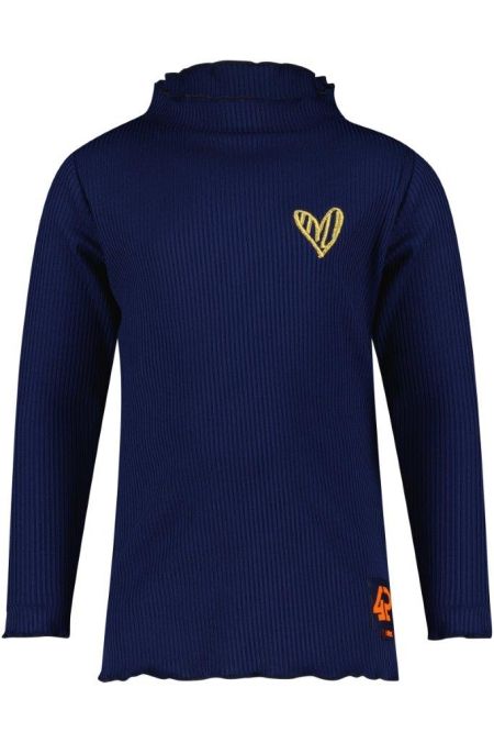 4President rib longsleeve Zari pageant blue