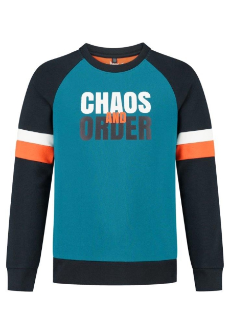Chaos and Order sweater Ben blue