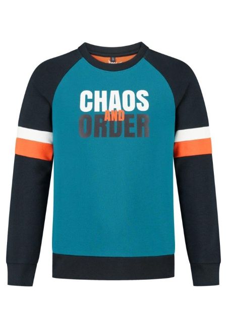 Chaos and Order sweater Ben blue