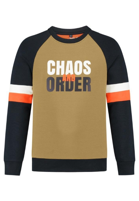 Chaos and Order sweater Ben mustard