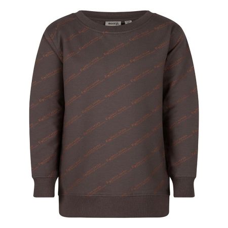 Daily7 crewneck aop daily sweater smoke grey (4500)