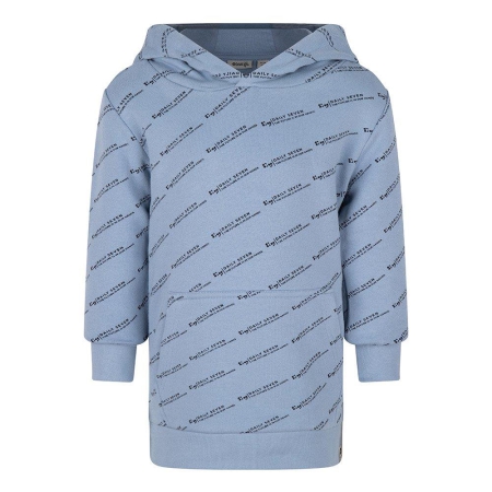 Daily7 hooded sweater aop daily mist blue (4559)