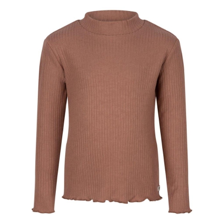 Daily7 longsleeve colneck rose tan (3004)