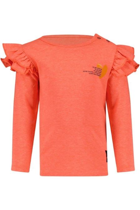 4President longsleeve Zara fiery coral