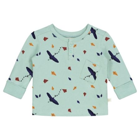 Smitten Organic longsleeve mint vliegers (203001-810)