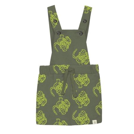 Smitten Organic overgooier camping magical leopard aop groen (421712-0817)