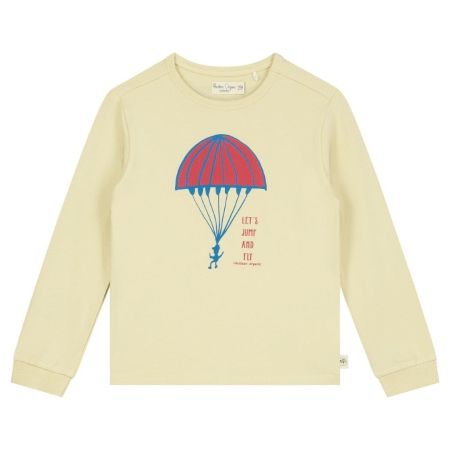Smitten Organic shirt lichtgeel parachute (520536-0130)