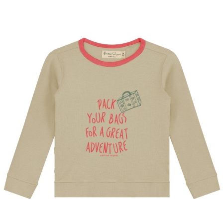 Smitten Organic shirt lichtgeel (520556-0130)