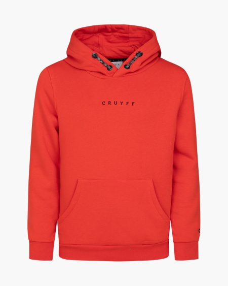 Cruyff hoodie Joaquim poppy red