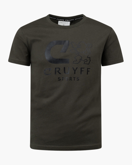 Cruyff t-shirt Booster dark olive