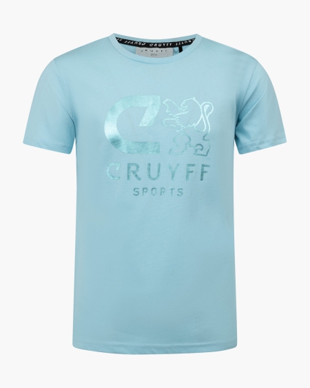 Cruyff t-shirt Booster sky blue