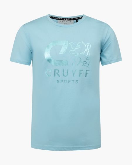 Cruyff t-shirt Booster sky blue