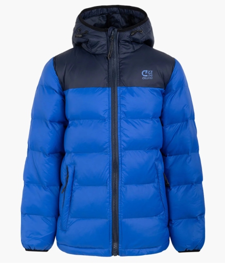 Cruyff Puffer jacket kobalt blue