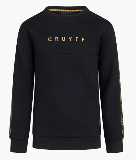 Cruyff Gamer crewneck black gold