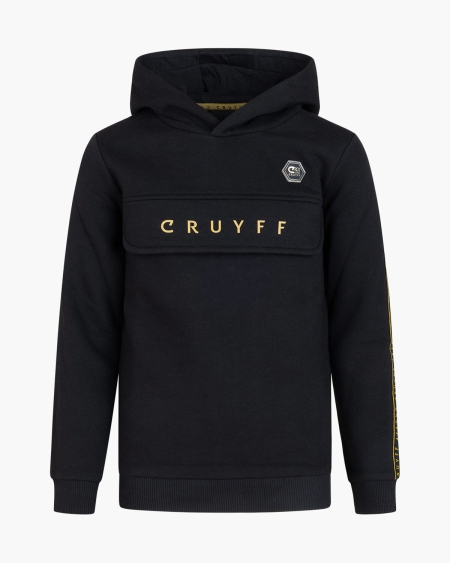 Cruyff Gamer hoodie black gold