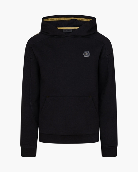 Cruyff Mover hoodie black gold