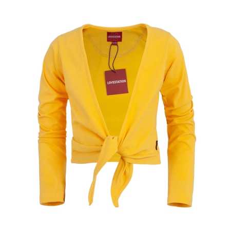 Lovestation22 cardigan Wing yellow (LS22-A23-249)