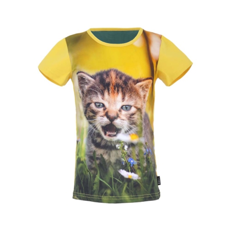 Lovestation22 t-shirt Giavana yellow kat (LS22-A23-284)