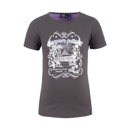 Nais t-shirt Femke grey (A23-403)